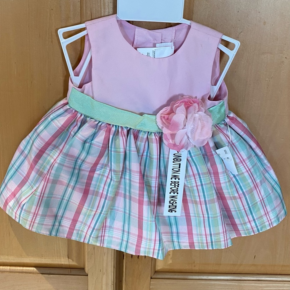 Fancy Sophie Rose baby dress